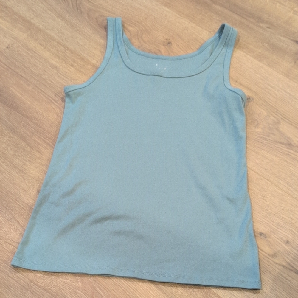 a new day Girls' Dusty Blue Tank Top